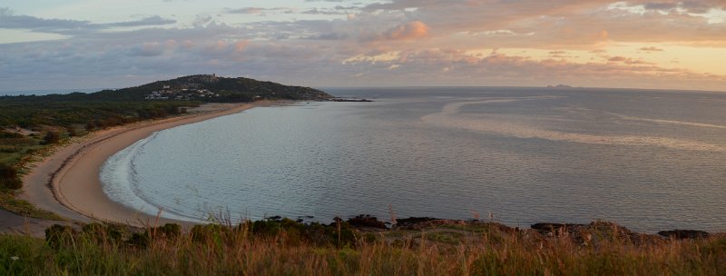 02BowenPan01.JPG - Sunrise over Queens Bay