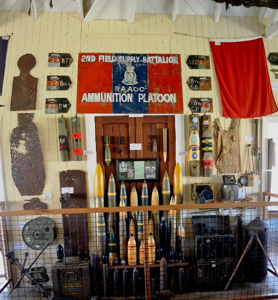 23HerbertonPan07.JPG - Herberton Historic Village - museum items in the Herberton State School building