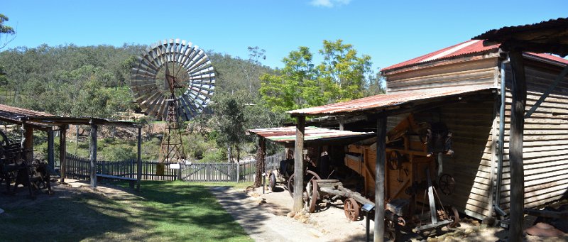 23HerbertonPan22.JPG - Herberton Historic Village - huge Comet windmill