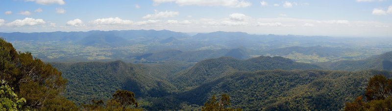 06MtWarningPan05.JPG - Wollumbin Mount Warning - Tweed Valley (caldera) views from the summit